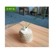 非物质文化遗产竹根花器纯手工竹编装饰花器摆设竹艺工艺品